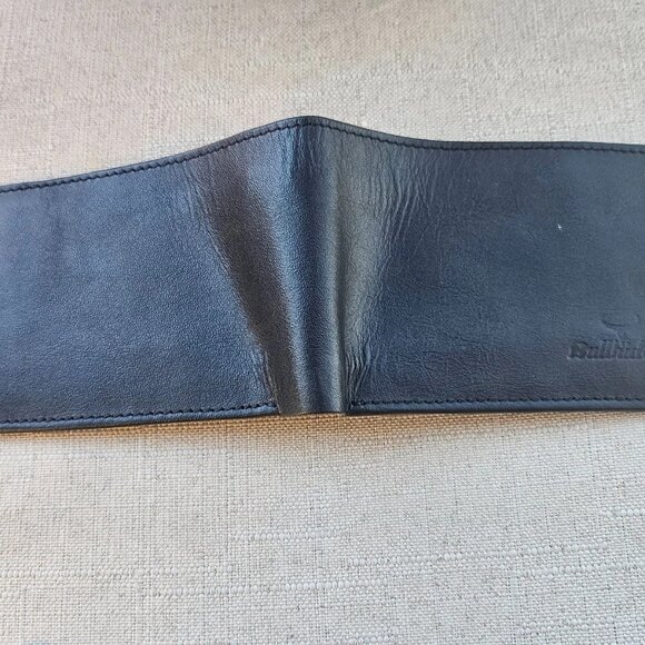 Leather Cardholder Wallet Billfold Handmade Bifold Purse Made in Pakistan - Picture 6 of 12